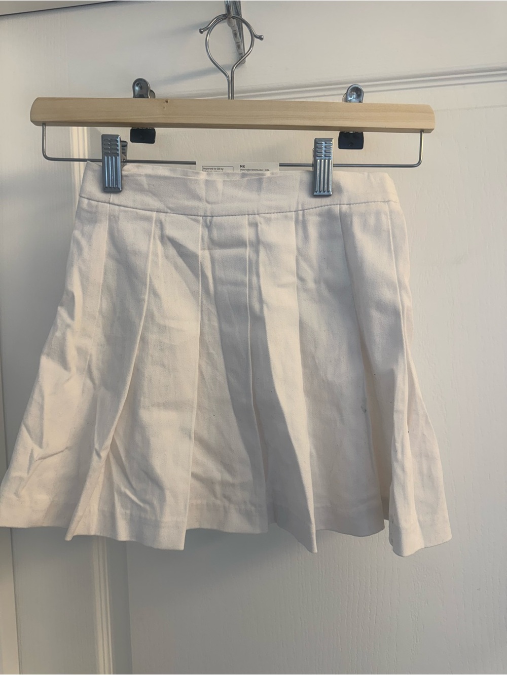 Tilly’s girls.  White Pleated tennis Skirt. Size XS